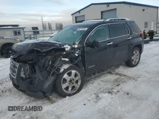 2011 GMC Terrain SLT-2 with VIN 2CTFLXE51B6229722, listed as a Copart auction lot 45777265 with 109,166 mi miles and Salvage Title. Bid and sale history available at carsss.com. Image 1.