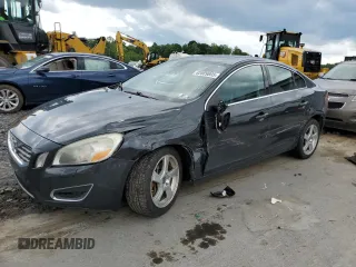 2013 Volvo S60 T5 Premier with VIN YV1612FS9D1211946, listed as a Copart auction lot 62089605 with Not provided miles and Salvage title. Bid and sale history available at DreamBid. Image 1.