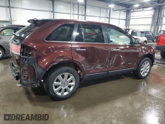 2009 Lincoln MKX with VIN 2LMDU88C49BJ06952, listed as a Copart auction lot 49850315 with 96,240 mi miles and Salvage Title. Bid and sale history available at DreamBid. Image 3.