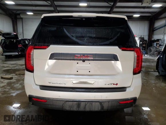 2024 GMC Yukon XL AT4 with VIN 1GKS2HKD8RR211249, listed as a Copart auction lot 74127264 with 9,091 mi miles and Salvage Title. Bid and sale history available at carsss.com. Image 6.