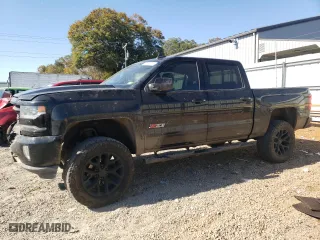2017 Chevrolet Silverado 1500 LTZ with VIN 3GCUKSEJ6HG111927, listed as a Copart auction lot 77130014 with 139,663 mi miles and Salvage Title. Bid and sale history available at carsss.com. Image 1.