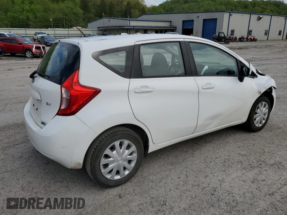 2015 Nissan Note S Plus with VIN 3N1CE2CP0FL434159, listed as a Copart auction lot 55592655 with 115,102 mi miles and Salvage title. Bid and sale history available at DreamBid. Image 3.