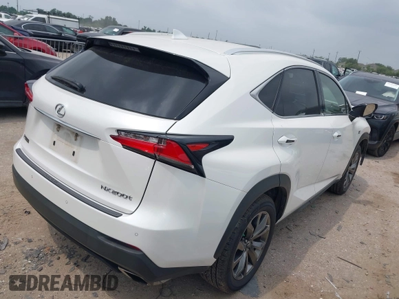2015 Lexus NX 200t with VIN JTJYARBZ4F2019628, listed as a IAAI auction lot 42277231 with 118,975 mi miles and . Bid and sale history available at DreamBid. Image 4.