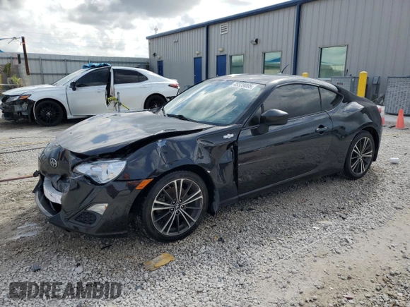 2013 Scion FR-S with VIN JF1ZNAA17D1722240, listed as a Copart auction lot 45539005 with 98,960 mi miles and Salvage Title. Bid and sale history available at carsss.com. Image 1.