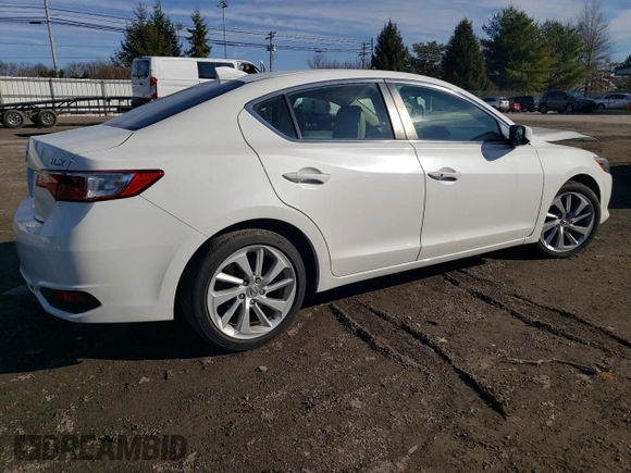 2018 Acura ILX with VIN 19UDE2F35JA003618, listed as a Copart auction lot 86491064 with 61,522 mi miles and Salvage Title. Bid and sale history available at carsss.com. Image 3.