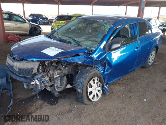 2009 Toyota Corolla with VIN JTDBL40E399054551, listed as a IAAI auction lot 42004147 with 1 mi miles. Bid and sale history available at carsss.com. Image 16.
