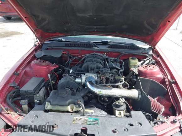 2005 Ford Mustang Deluxe with VIN 1ZVFT80N755162548, listed as a IAAI auction lot 42718109 with 98,194 mi miles and . Bid and sale history available at DreamBid. Image 10.