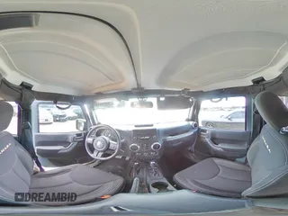 2014 Jeep Wrangler Unlimited Sahara with VIN 1C4BJWEG1EL266325, listed as a Copart auction lot 48503905 with 107,675 mi miles and Salvage Title. Bid and sale history available at carsss.com. Image 14.