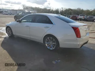 2017 Cadillac CTS Luxury RWD with VIN 1G6AR5SS3H0207633, listed as a Copart auction lot 43589845 with 93,920 mi miles and Salvage Title. Bid and sale history available at DreamBid. Image 2.