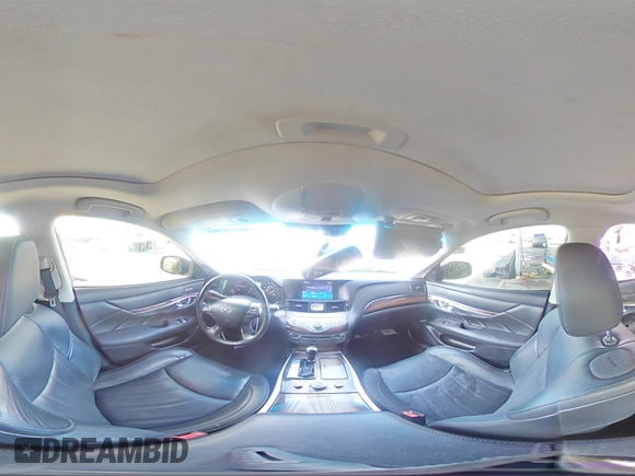2015 Infiniti Q70 with VIN JN1EY1AP9FM510013, listed as a Copart auction lot 45341105 with 92,255 mi miles and Salvage title. Bid and sale history available at DreamBid. Image 13.