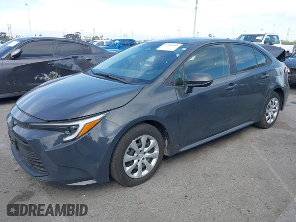 2023 Toyota Corolla Hybrid LE with VIN JTDBCMFE8P3023738, listed as a IAAI auction lot 41765597 with 59,938 mi miles. Bid and sale history available at carsss.com. Image 17.