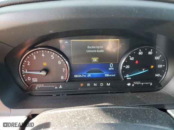 2020 Ford Explorer XLT with VIN 1FMSK8DHXLGC02594, listed as a Copart auction lot 46547365 with 66,124 mi miles and Salvage Title. Bid and sale history available at carsss.com. Image 9.