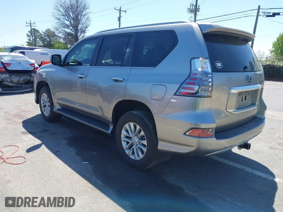 2021 Lexus GX with VIN JTJAM7BX6M5281254, listed as a IAAI auction lot 41900619 with 58,830 mi miles. Bid and sale history available at carsss.com. Image 3.