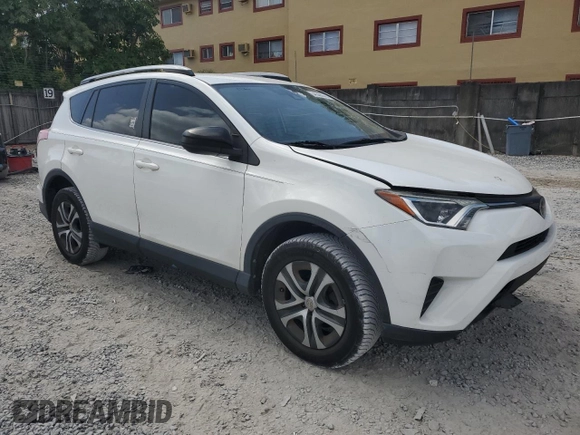 2017 Toyota RAV4 LE with VIN JTMZFREV0HJ711976, listed as a Copart auction lot 54568645 with 73,349 mi miles and Salvage Title. Bid and sale history available at DreamBid. Image 4.