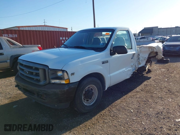 2002 Ford F-250 XL with VIN 1FTNF20L72EC64610, listed as a IAAI auction lot 41881896 with 87,870 mi miles and . Bid and sale history available at DreamBid. Image 17.