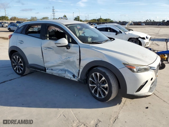 2019 Mazda CX-3 Touring with VIN JM1DKDC73K0411648, listed as a Copart auction lot 43596475 with 48,932 mi miles and Non Repairable. Bid and sale history available at carsss.com. Image 4.