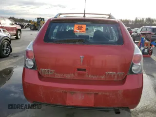 2009 Pontiac Vibe with VIN 5Y2SM67079Z418845, listed as a Copart auction lot 48888045 with 0 mi miles and Clean Title. Bid and sale history available at carsss.com. Image 6.