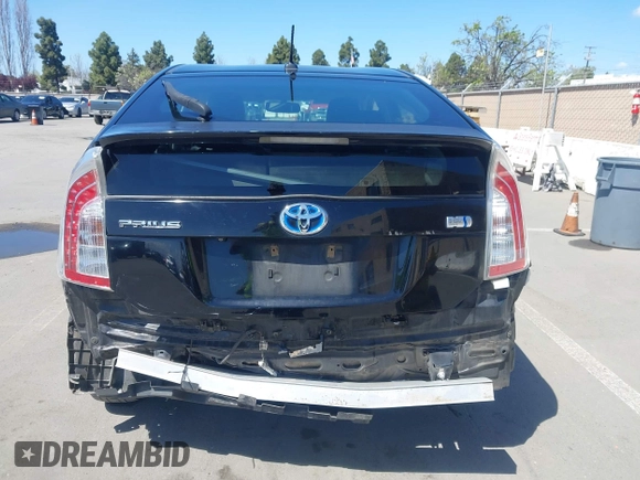 2014 Toyota Prius Four with VIN JTDKN3DU3E1811950, listed as a IAAI auction lot 41949136 with 179,714 mi miles. Bid and sale history available at carsss.com. Image 16.