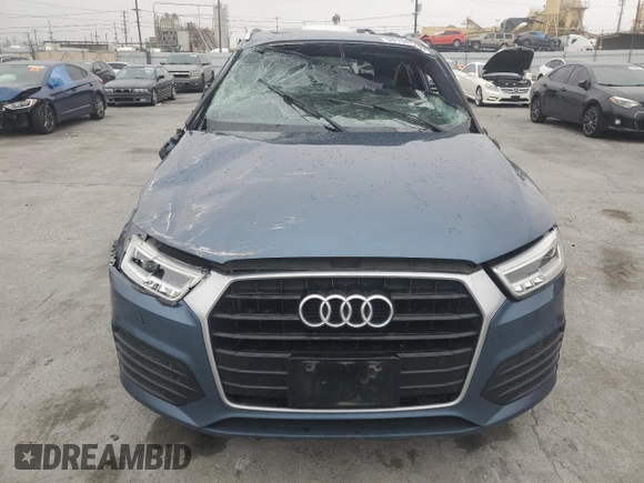 2018 Audi Q3 Premium Plus with VIN WA1HCCFS2JR007320, listed as a Copart auction lot 50150175 with 70,096 mi miles and Salvage Title. Bid and sale history available at carsss.com. Image 5.