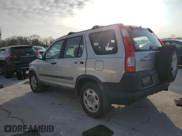 2005 Honda CR-V LX with VIN SHSRD68505U303487, listed as a Copart auction lot 46064405 with 169,974 mi miles and Salvage Title. Bid and sale history available at DreamBid. Image 2.