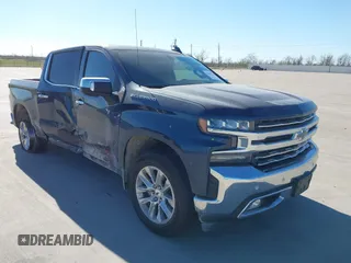 2021 Chevrolet Silverado 1500 LTZ with VIN 3GCUYGED5MG230486, listed as a IAAI auction lot 41815128 with 107,296 mi miles and . Bid and sale history available at DreamBid. Image 1.