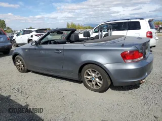 2009 BMW 1 Series 128i with VIN WBAUL73509VJ76763, listed as a Copart auction lot 66763214 with 83,954 mi miles and Salvage Title. Bid and sale history available at DreamBid. Image 2.