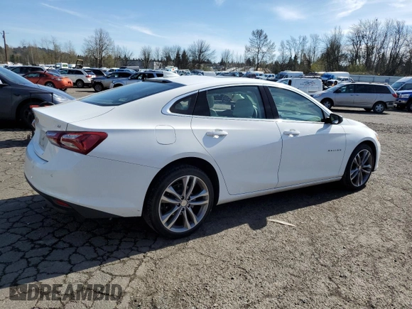 2024 Chevrolet Malibu LT with VIN 1G1ZE5ST7RF172042, listed as a Copart auction lot 50407405 with 27,490 mi miles and Salvage Title. Bid and sale history available at DreamBid. Image 3.