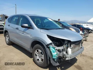 2015 Honda CR-V LX with VIN 3CZRM3H37FG706005, listed as a IAAI auction lot 41968907 with 107,690 mi miles and . Bid and sale history available at carsss.com. Image 1.