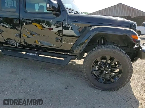 2023 Jeep Gladiator High Altitude z VIN 1C6HJTFG1PL591347, wystawiony jako Copart lot #52847825 z przebiegiem 9 854 mil mil oraz Szkoda całkowita • Salvage title. Historia ofert i sprzedaży dostępna na DreamBid. Obrazek 11.