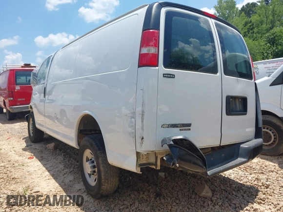 2016 Chevrolet Express Cargo with VIN 1GCWGAFF2G1304927, listed as a IAAI auction lot 42540234 with Not provided miles and . Bid and sale history available at DreamBid. Image 3.