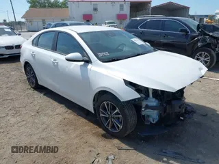 2023 Kia Forte LXS with VIN 3KPF24ADXPE616240, listed as a IAAI auction lot 41883622 with 41,763 mi miles. Bid and sale history available at carsss.com. Image 1.