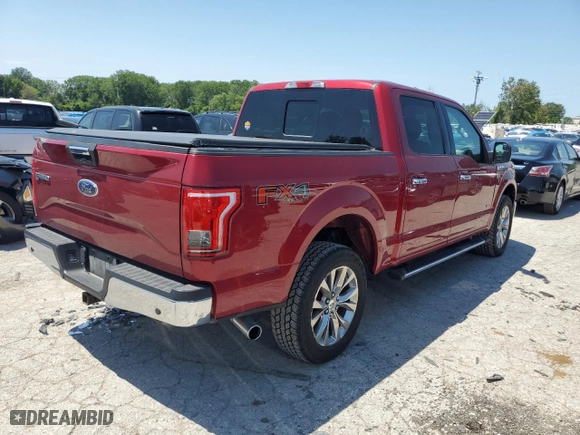 2017 Ford F-150 XL with VIN 1FTEW1EG3HKC62773, listed as a Copart auction lot 64422384 with 99,682 mi miles and Salvage Title. Bid and sale history available at carsss.com. Image 3.