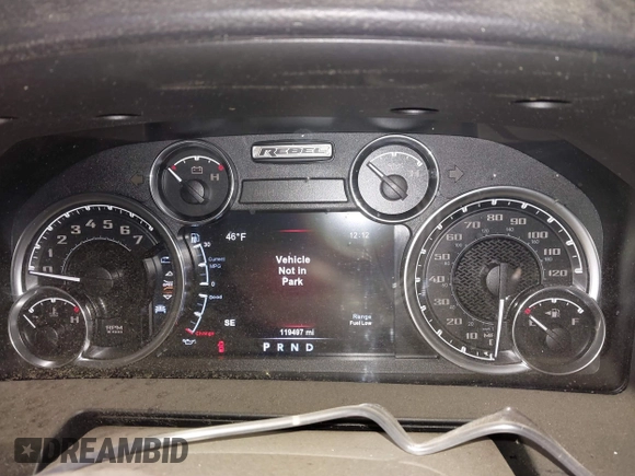 2018 Ram 1500 Rebel with VIN 1C6RR7YT1JS234777, listed as a IAAI auction lot 41409525 with 119,497 mi miles. Bid and sale history available at carsss.com. Image 7.