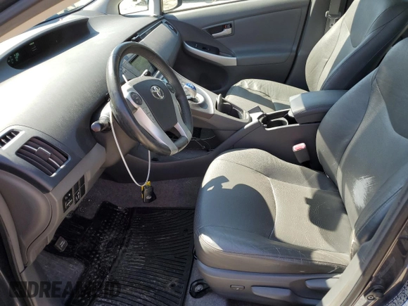 2010 Toyota Prius II with VIN JTDKN3DU3A0017188, listed as a Copart auction lot 50494225 with 125,856 mi miles and Salvage Title. Bid and sale history available at carsss.com. Image 7.
