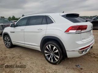2022 Volkswagen Atlas SEL Premium R-Line with VIN 1V2FE2CA6NC220596, listed as a Copart auction lot 58773465 with 13,119 mi miles and Salvage title. Bid and sale history available at DreamBid. Image 2.