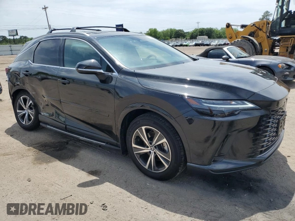 2023 Lexus RX with VIN 2T2BAMCA2PC025012, listed as a Copart auction lot 53435774 with 12,718 mi miles and Salvage Title. Bid and sale history available at carsss.com. Image 4.
