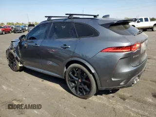 2019 Jaguar F-Pace SVR z VIN SADCZ2EE0KA607746, wystawiony jako Copart lot #74861764 z przebiegiem 40 900 mil mil oraz Szkoda całkowita • Salvage title. Historia ofert i sprzedaży dostępna na DreamBid. Obrazek 2.