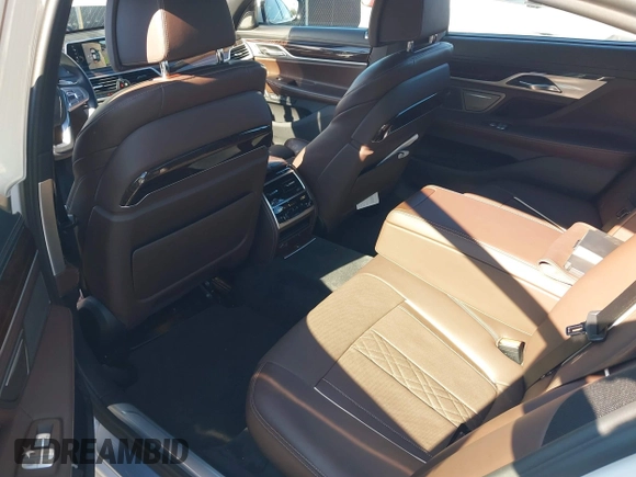 2017 BMW 7 Series 750i with VIN WBA7F0C34HGM21738, listed as a IAAI auction lot 41772933 with 62,923 mi miles and . Bid and sale history available at DreamBid. Image 8.