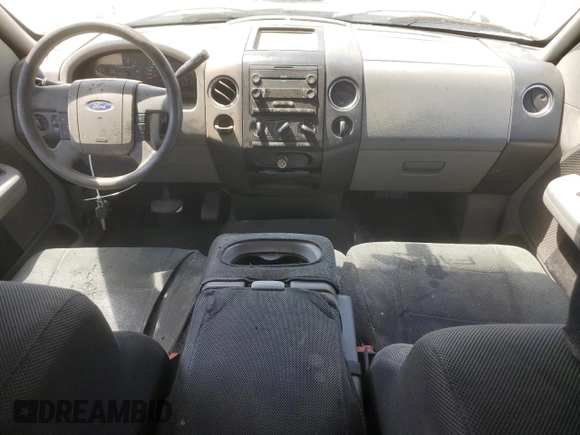 2005 Ford F-150 XLT with VIN 1FTPX12575FB38163, listed as a Copart auction lot 57256425 with 150,834 mi miles and Clean title. Bid and sale history available at DreamBid. Image 8.