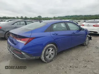 2024 Hyundai Elantra SE z VIN KMHLL4DG5RU659678, wystawiony jako Copart lot #55801785 z przebiegiem 3 319 mil mil oraz Szkoda całkowita • Salvage title. Historia ofert i sprzedaży dostępna na DreamBid. Obrazek 3.