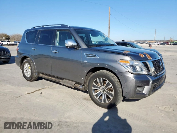 2020 Nissan Armada SL with VIN JN8AY2ND8L9109685, listed as a Copart auction lot 48924385 with 77,086 mi miles and Clean Title. Bid and sale history available at carsss.com. Image 4.
