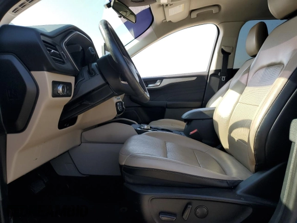 2021 Ford Escape SEL with VIN 1FMCU9H66MUA51351, listed as a Copart auction lot 53449225 with Not provided miles and Salvage title. Bid and sale history available at DreamBid. Image 7.