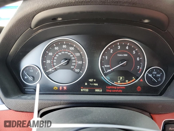 2016 BMW 4 Series 428i with VIN WBA4A9C50GG507912, listed as a Copart auction lot 48176085 with 97,723 mi miles and Salvage Title. Bid and sale history available at carsss.com. Image 9.