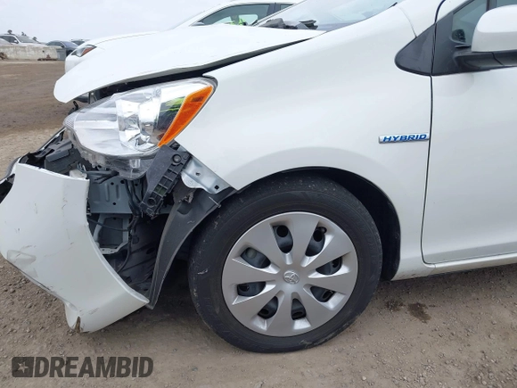 2013 Toyota Prius One with VIN JTDKDTB32D1542013, listed as a IAAI auction lot 41902051 with 134,582 mi miles and . Bid and sale history available at DreamBid. Image 18.
