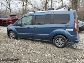 2023 Ford Transit Connect Wagon XLT with VIN NM0GE9F29P1561697, listed as a Copart auction lot 50354255 with 6,341 mi miles and Salvage Title. Bid and sale history available at carsss.com. Image 2.