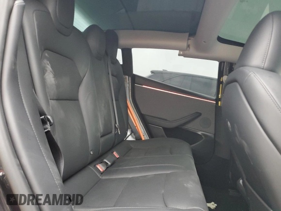 2024 Tesla Model 3 with VIN 5YJ3E1EA0RF861070, listed as a Copart auction lot 51486835 with 6,917 mi miles and Salvage Title. Bid and sale history available at DreamBid. Image 10.