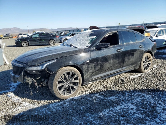 2022 Cadillac CT5 Sport z VIN 1G6DU5RK6N0116448, wystawiony jako Copart lot #42562075 z przebiegiem Nie podano mil oraz Szkoda całkowita • Salvage title. Historia ofert i sprzedaży dostępna na DreamBid. Obrazek 1.
