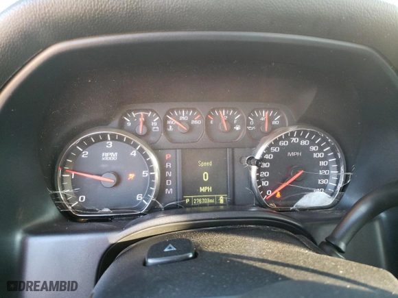 2016 Chevrolet Silverado 1500 Work Truck with VIN 1GCRCNEC6GZ250864, listed as a Copart auction lot 80690034 with 276,703 mi miles and Clean Title. Bid and sale history available at carsss.com. Image 9.