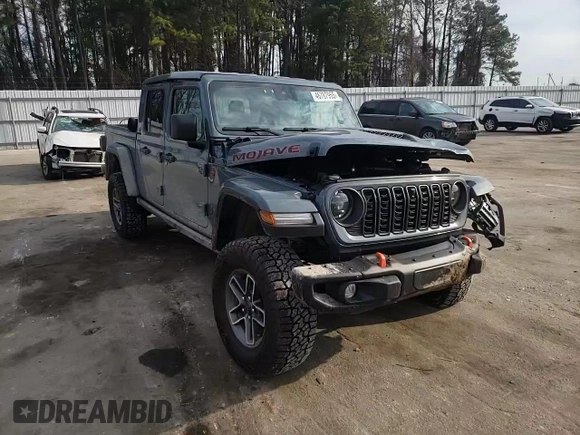 2024 Jeep Gladiator Mojave X z VIN 1C6JJTEG5RL115608, wystawiony jako Copart lot #46787955 z przebiegiem 7 283 mil mil oraz Szkoda całkowita • Salvage title. Historia ofert i sprzedaży dostępna na DreamBid. Obrazek 10.