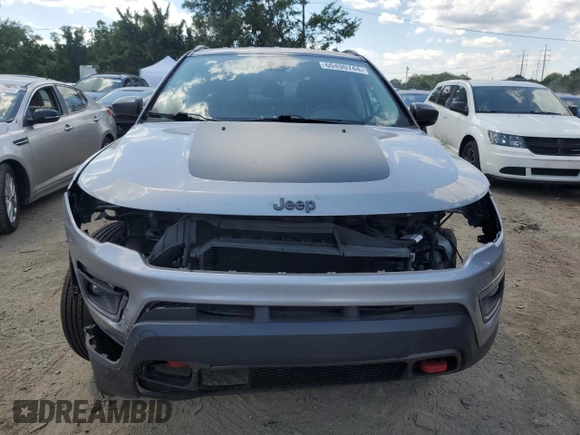 2021 Jeep Compass Trailhawk z VIN 3C4NJDDB1MT529228, wystawiony jako Copart lot #60490744 z przebiegiem 64 949 mil mil oraz Szkoda całkowita • Salvage title. Historia ofert i sprzedaży dostępna na DreamBid. Obrazek 5.